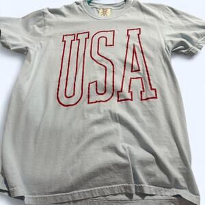 Usa graphic tee in blue and reds